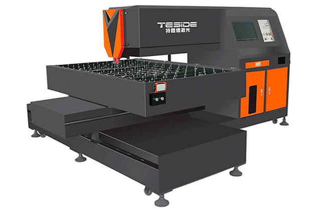 Máquina de corte a laser de placa e vinco